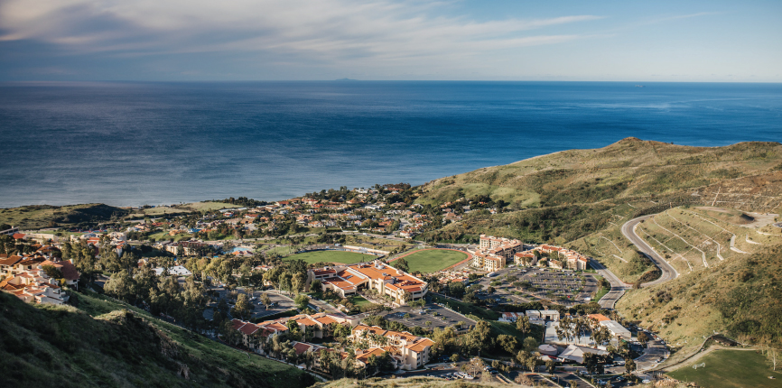 View of the Pepperdine Malibu Campus