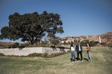 International students on-campus