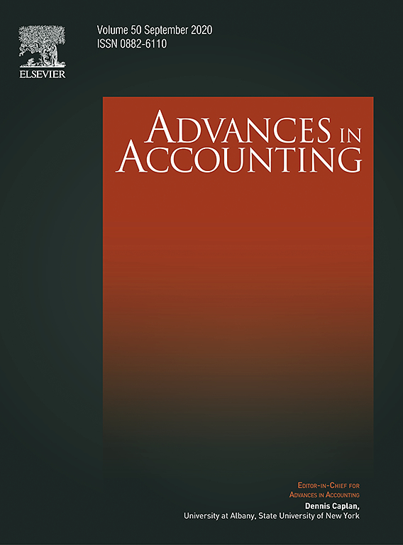 Advances in Accounting Jounal