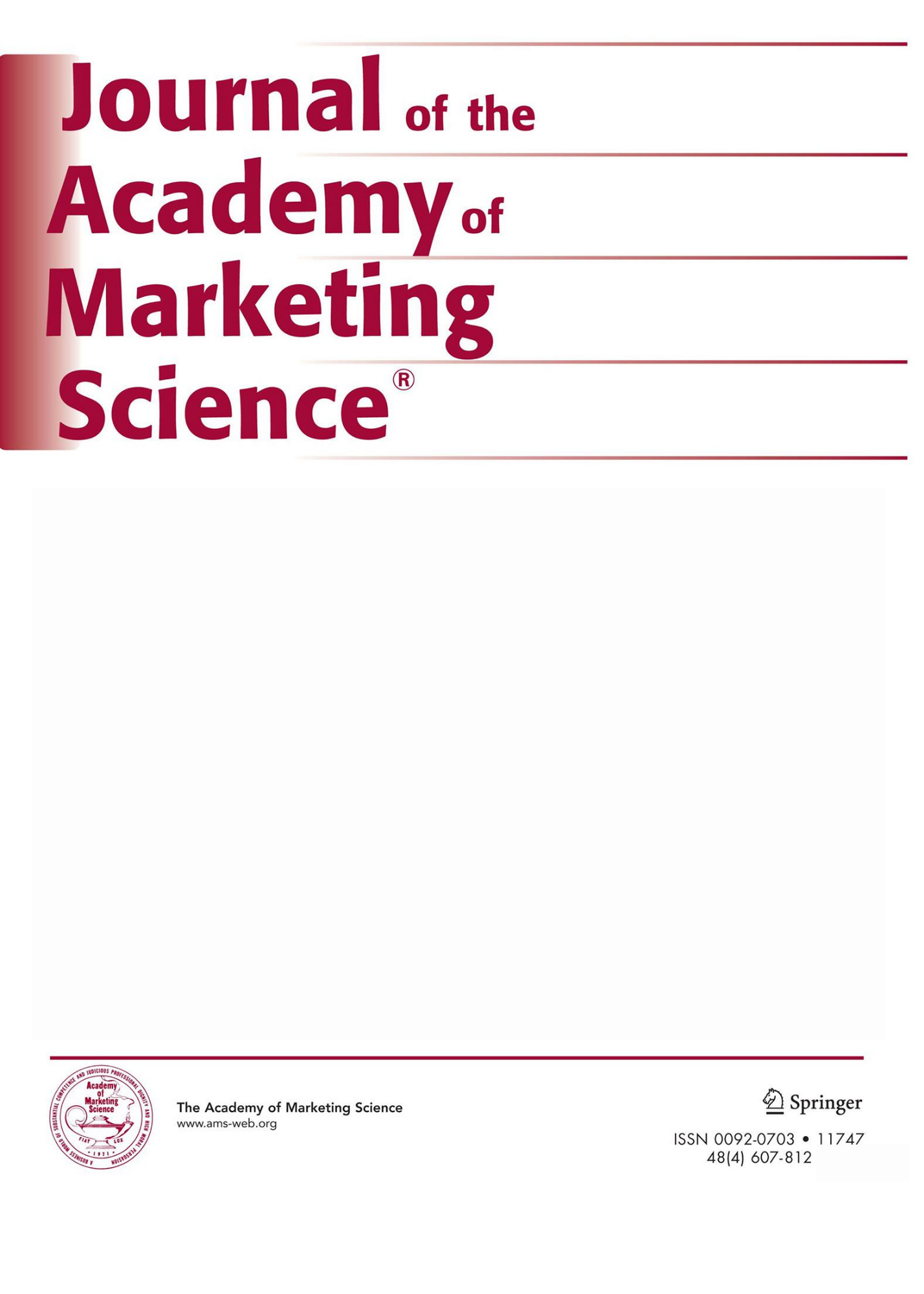 Academy of Marketing Science