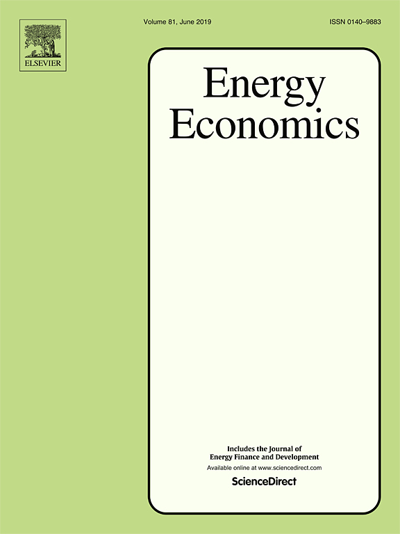 Energy Economics journal cover