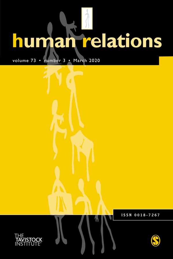 Human Relations journal cover