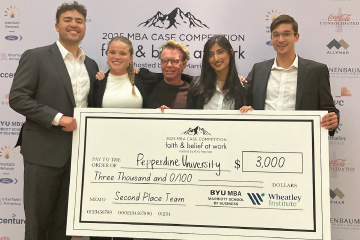 FTMBA Student Case Competition awarded team