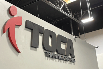 TOCA soccer training center logo 