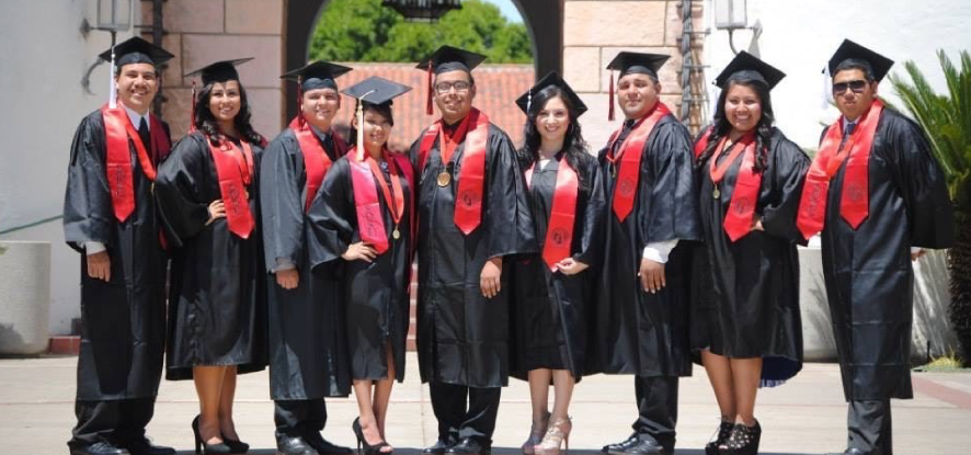 Movimiento Estudiantil Chicano de Aztlán (MEChA) Senior members all first generation college graduates- Class of 2014