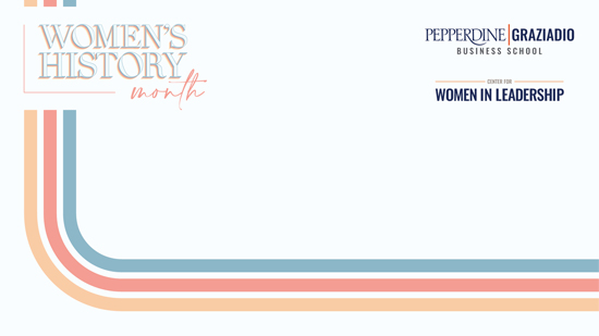 Women's History Month Zoom Background