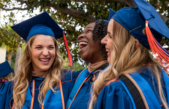 Group of cheerful women Graziadio alumni