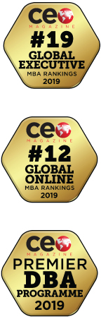 CEO 2019 MBA and DBA Rankings Logos