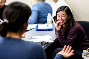 female student at Pepperdine University